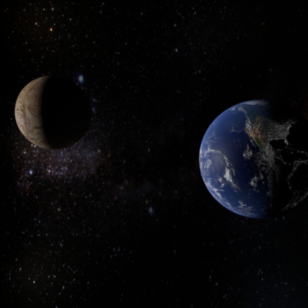 Earth 2.79 (Cycles) & Alien Planet/Moon preview image 1